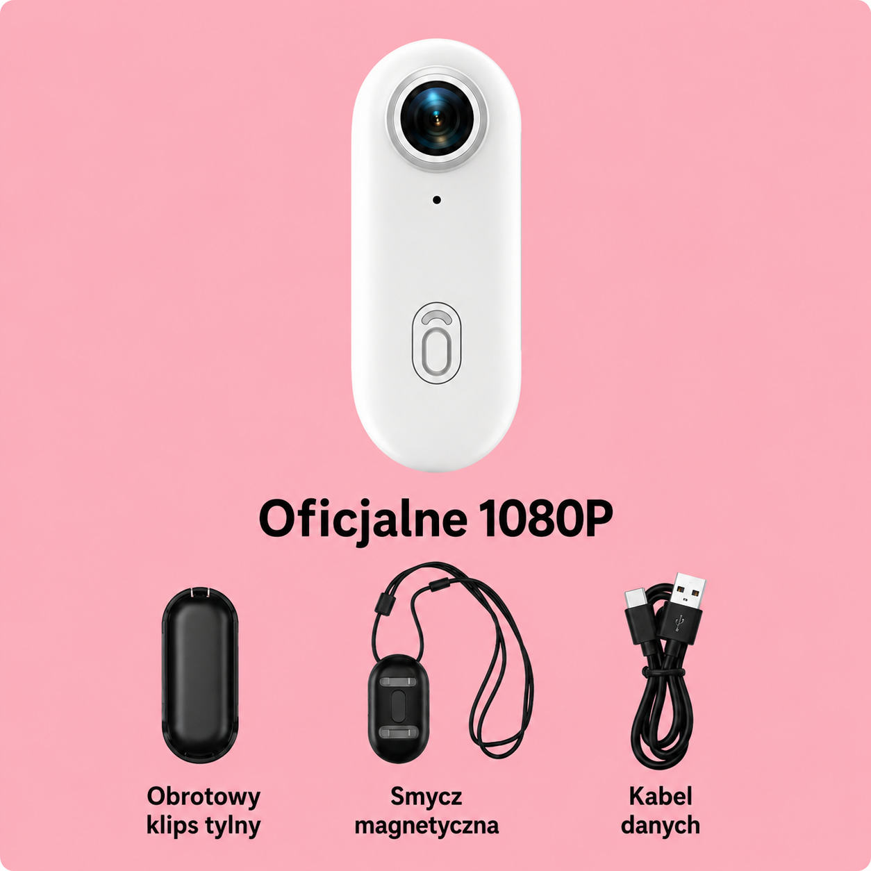 Mini kamera sportowa 4K Ultra HD z Wi-Fi